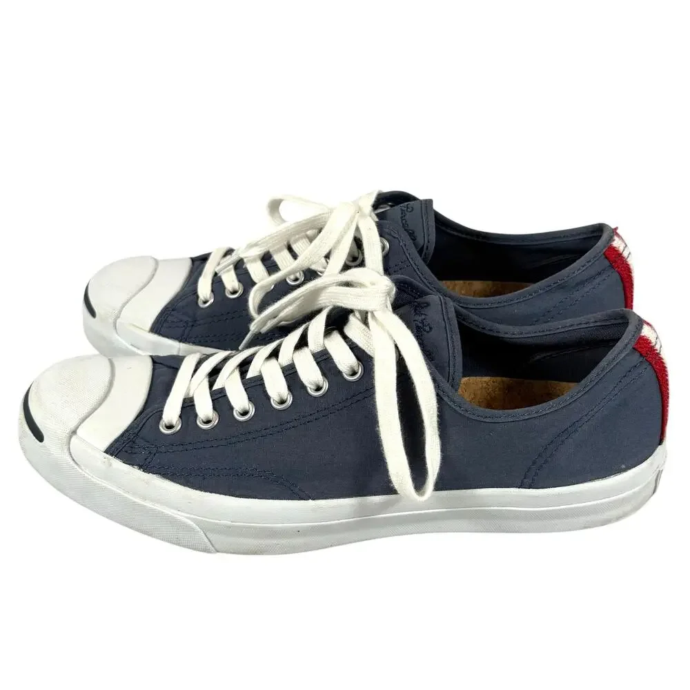 Converse Jack Purcell Sneakers Mens 10.5 Womens 12 Blue Canvas Shoes
